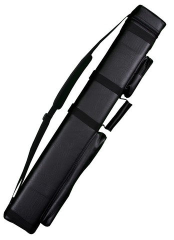 3X6 Hard Pool Cue - Billiard Stick Carrying Case Black 3 X 6